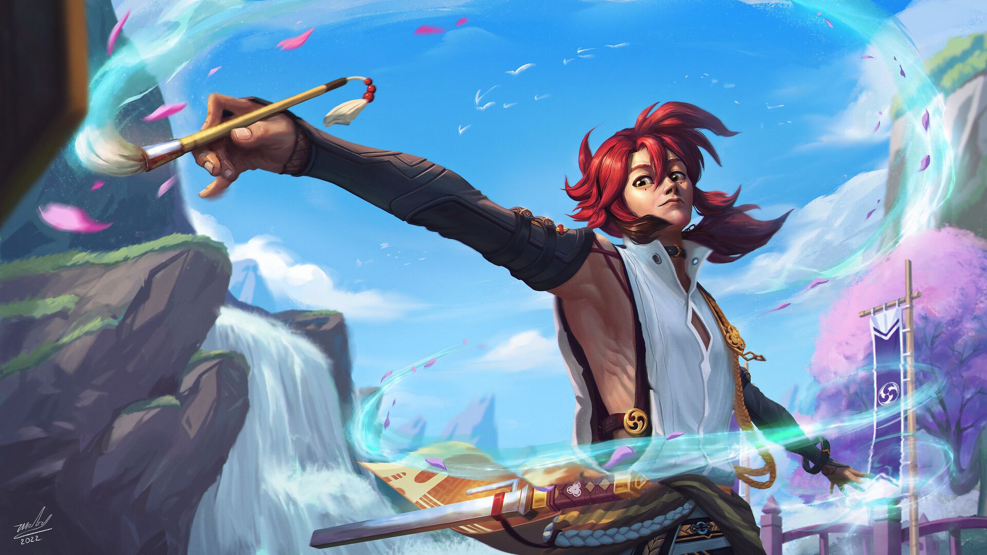 1920x1080 Shikanoin Heizou Impact Fanart