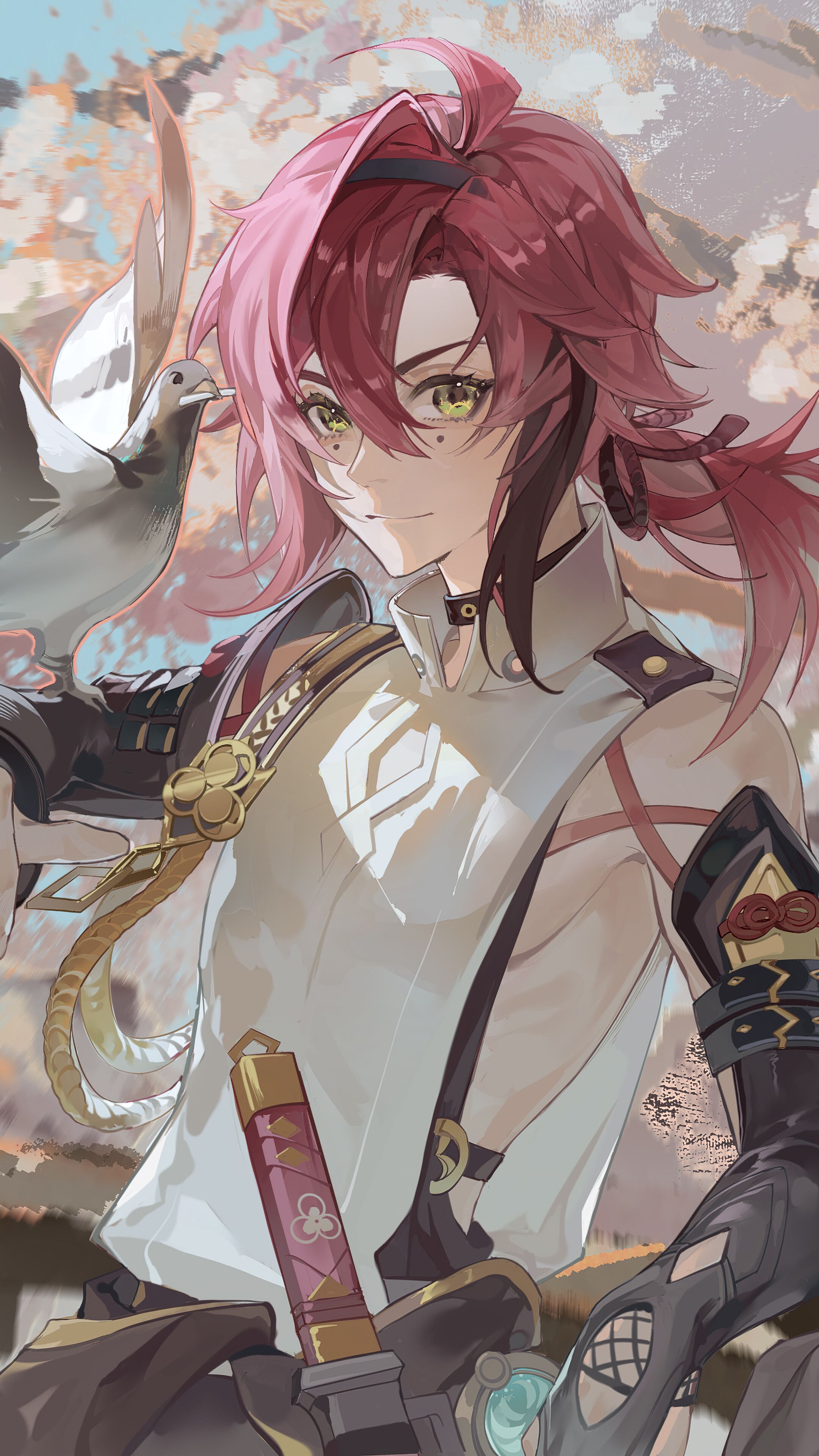 2160x3840 Shikanoin Heizou Art Genshin Impact 4K Wallpaper iPhone HD Phone h