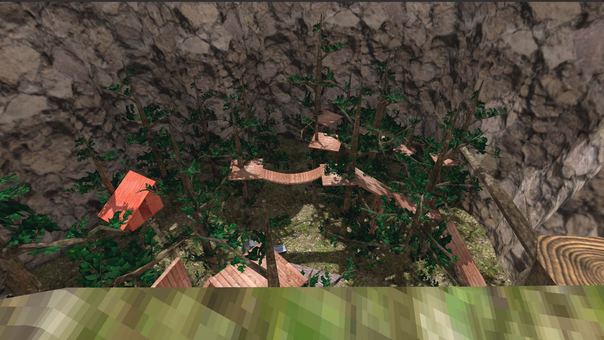 1920x1080 Download Gorilla Tag Tree Houses Forest Picture
