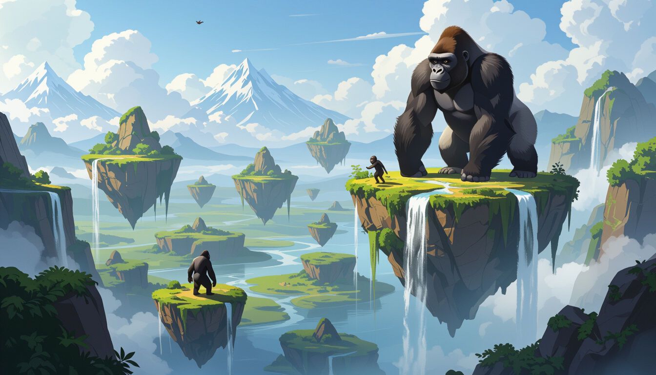 1344x768 Gorilla Tag Wallpaper Your Own!