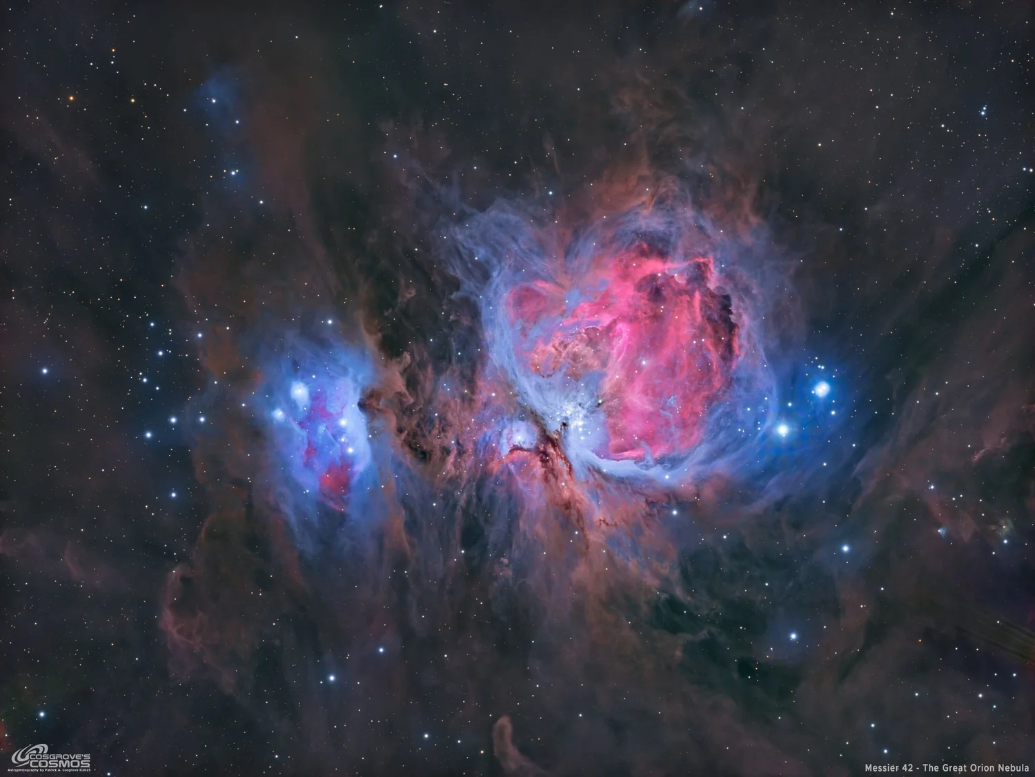 1500x1127 Messier 42 43