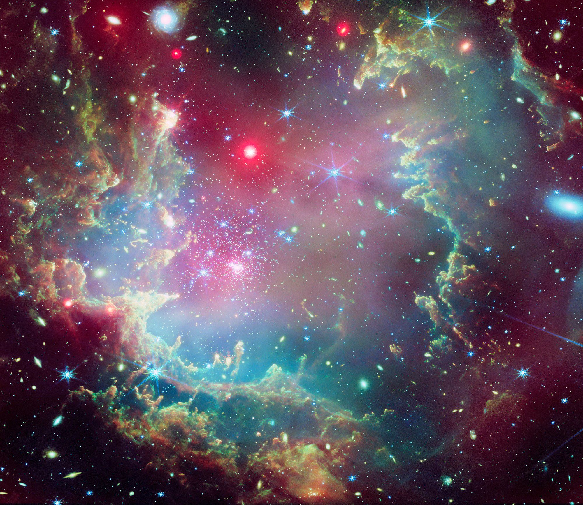 2000x1734 Happy holidays from space!