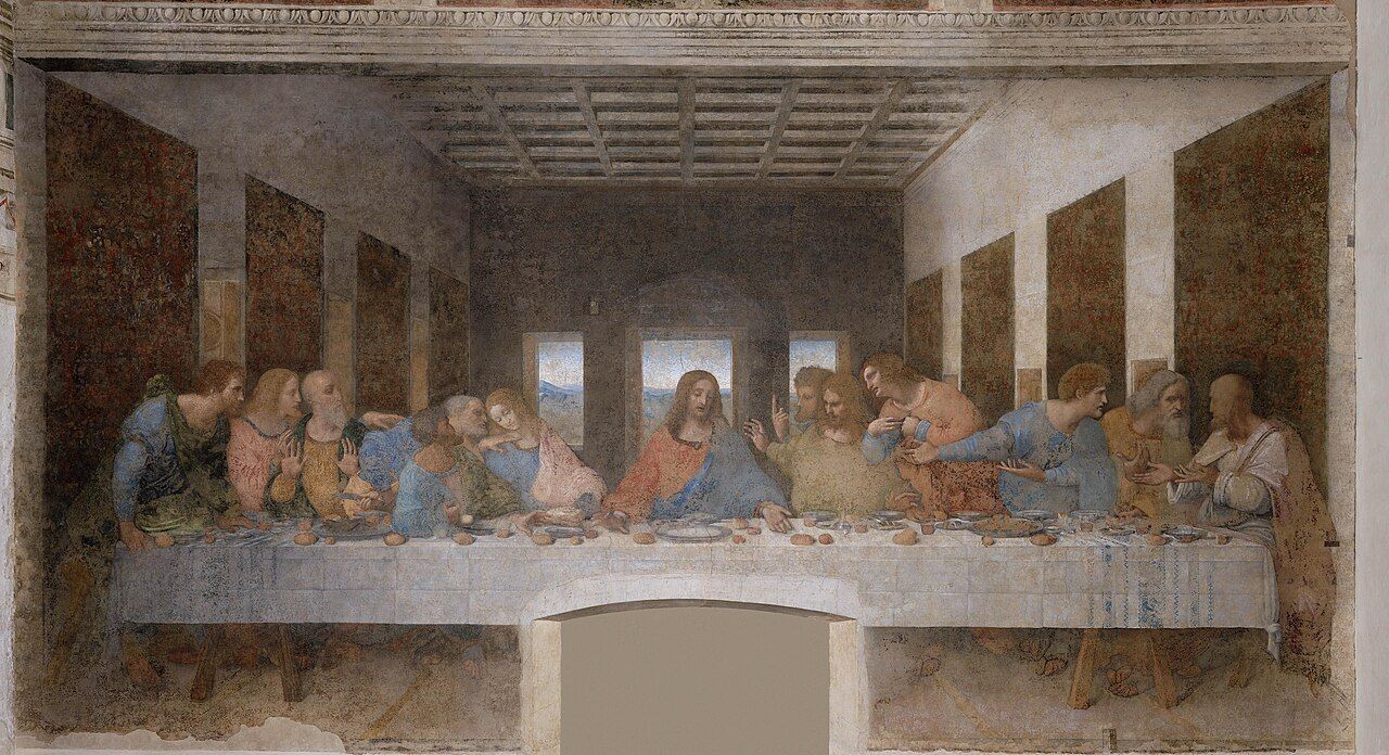 1280x696 Leonardo da Vinci Last Supper high