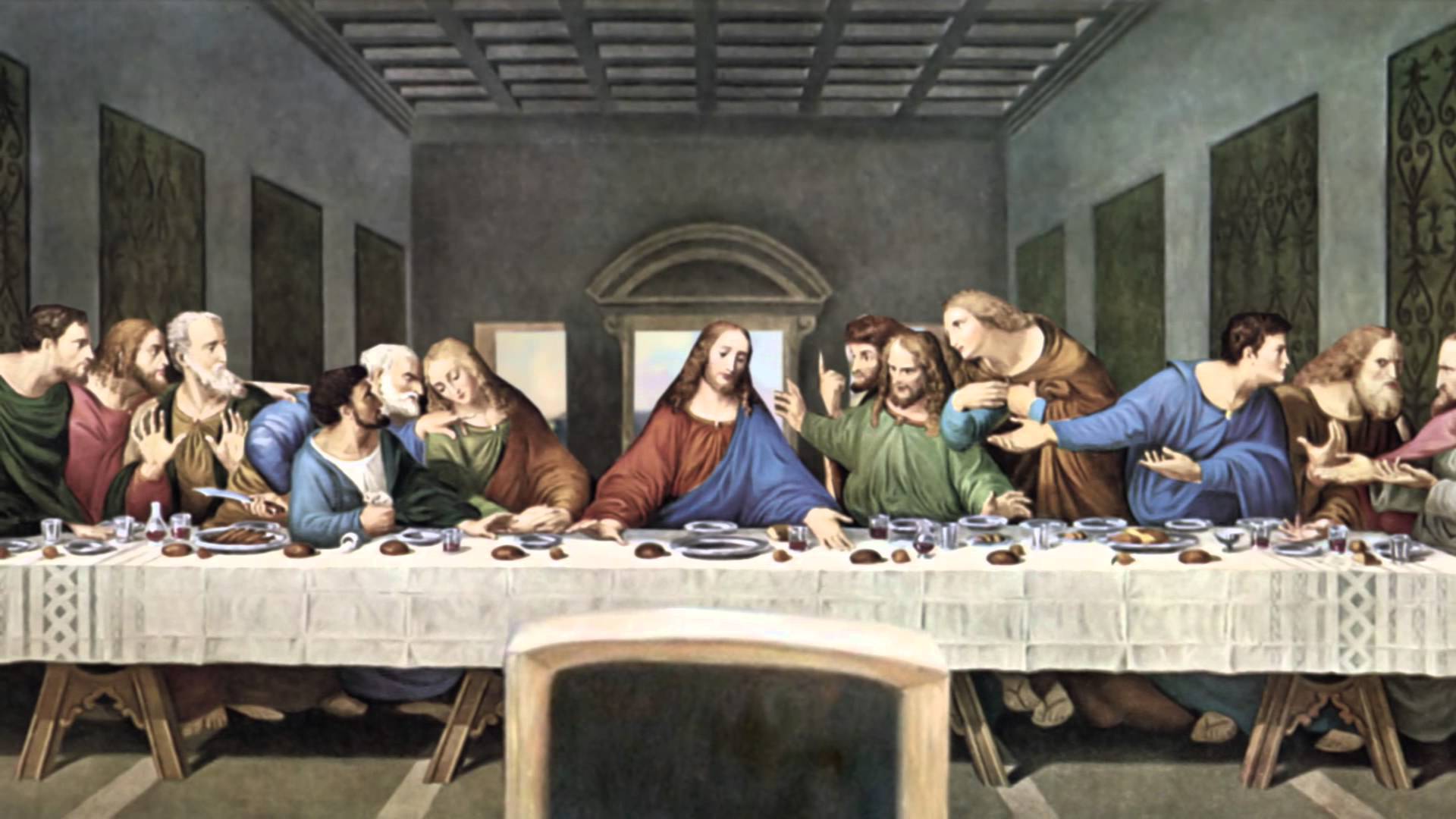 1920x1080 Last Supper Wallpaper HD