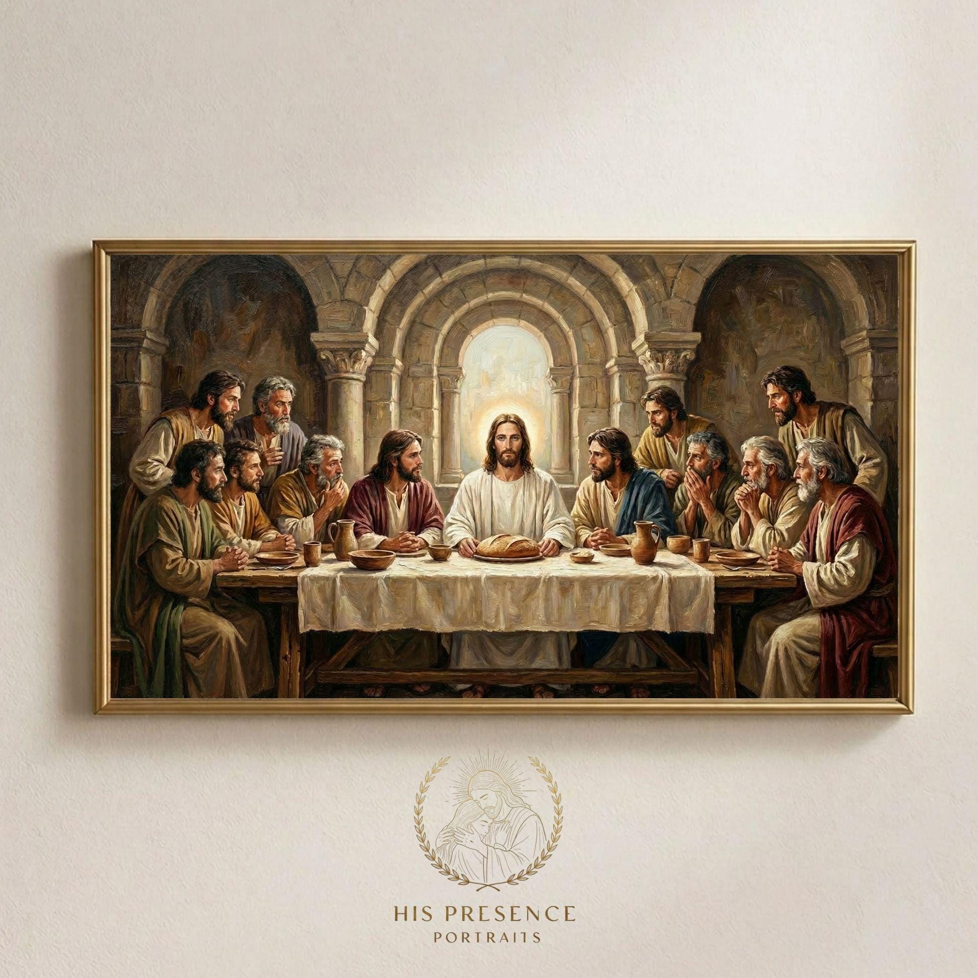 2000x2000 Last Supper Wallpaper