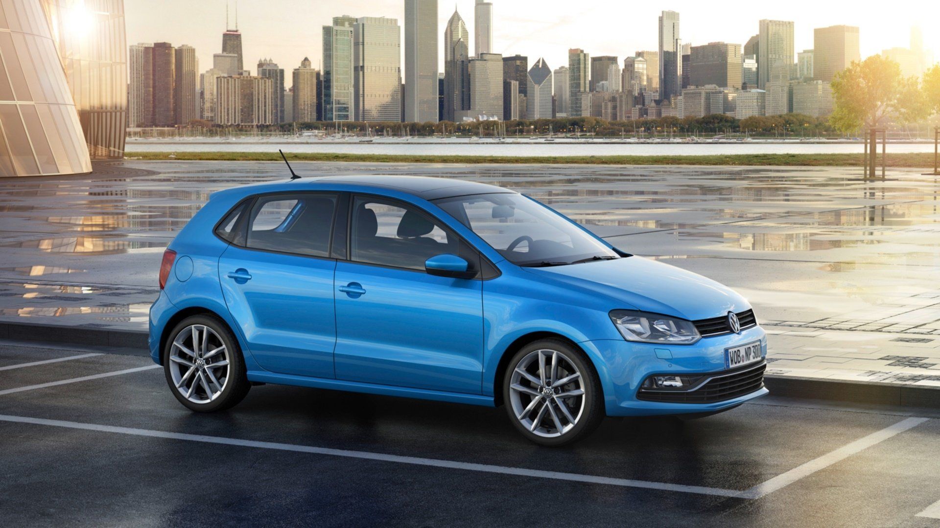 1920x1080 Sleek Volkswagen Polo HD Wallpaper