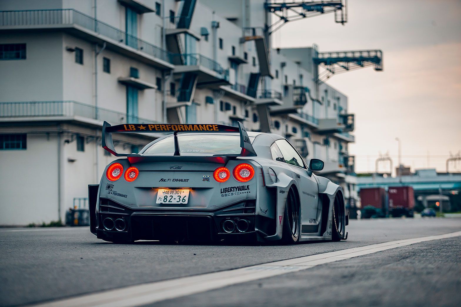 1568x1045 Liberty Walk LB Silhouette WORKS GT 35GT RR Rear Bumper For R35 Nissan GT R RR GT R Tuning, Aero, Wheels & Aftermarket Upgrades