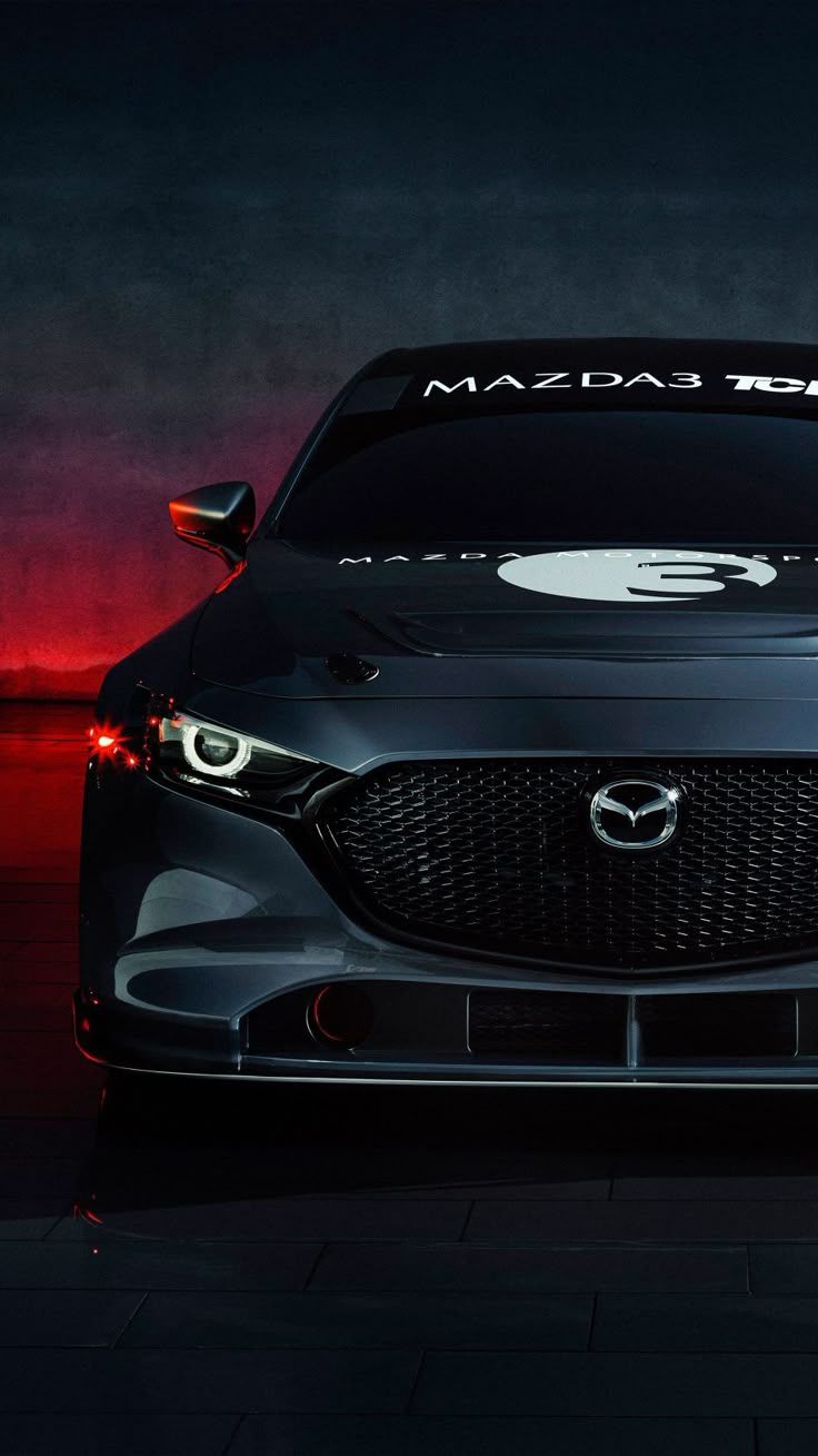 736x1309 Mazda 3 TCR Race Car 2020 4K Ultra HD Mobile Wallpaper for iPhone & Android