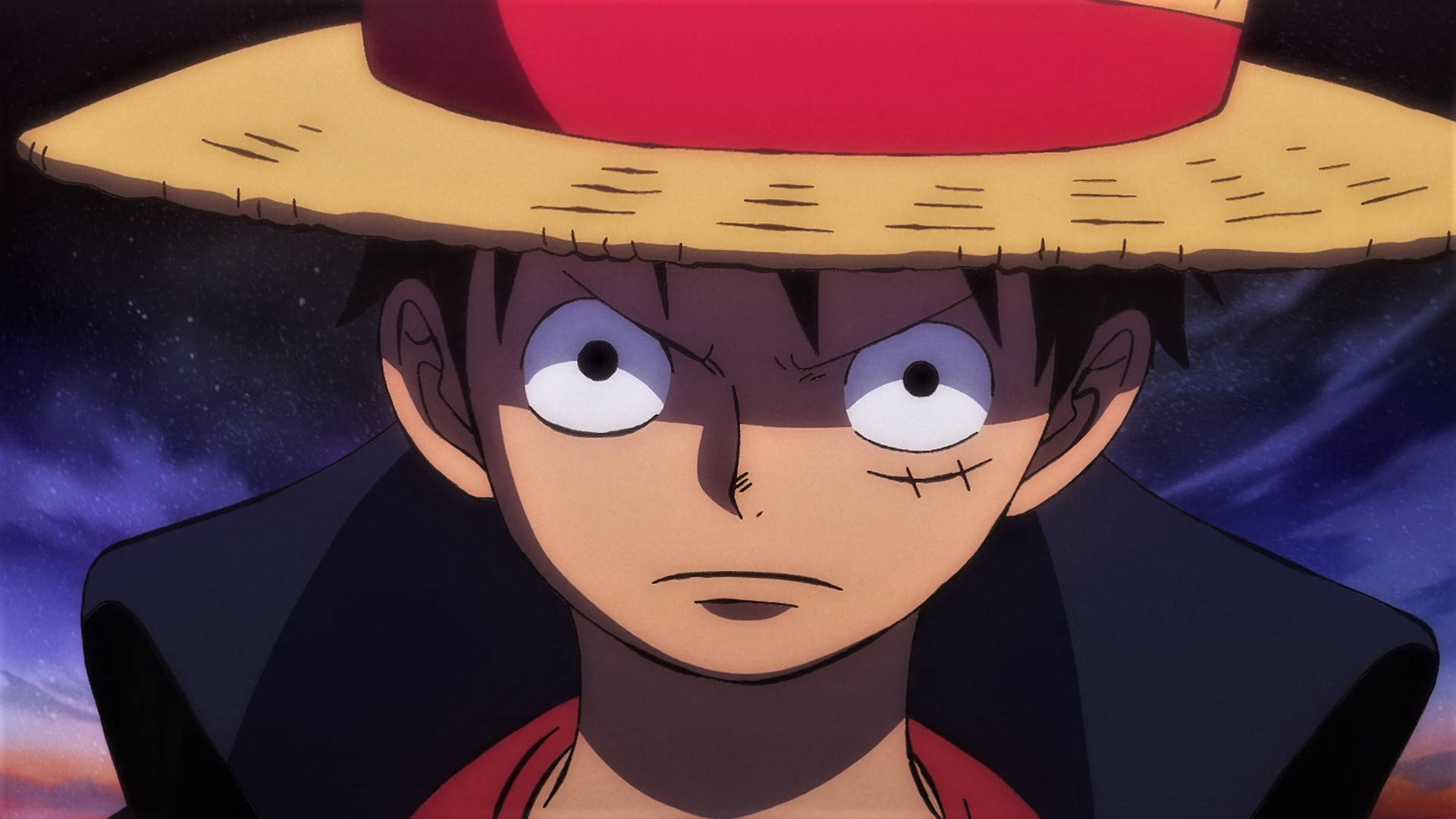 1920x1080 Download Serious Luffy Anime Profile Wallpaper