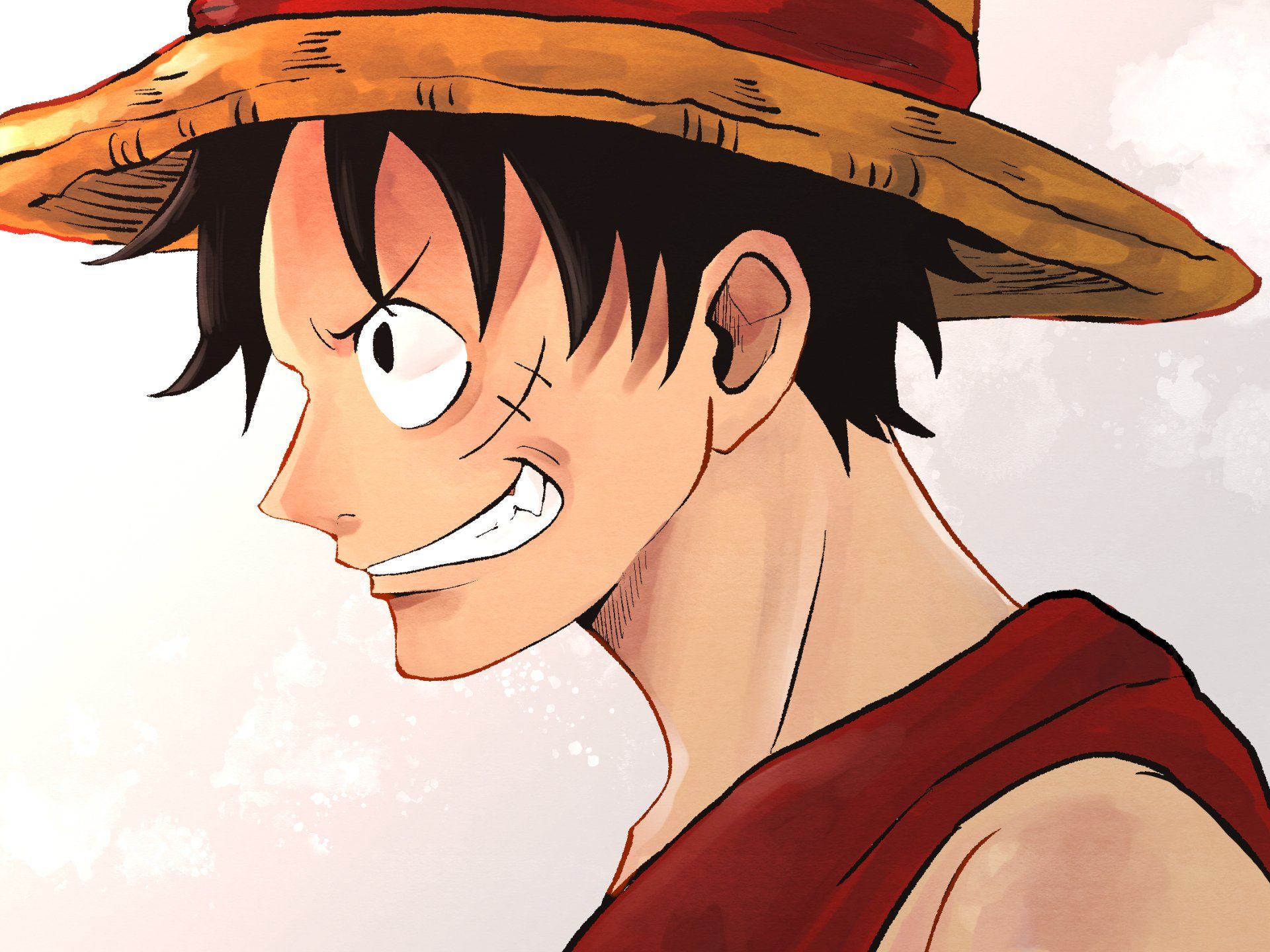 1920x1440 Straw Hat Luffy