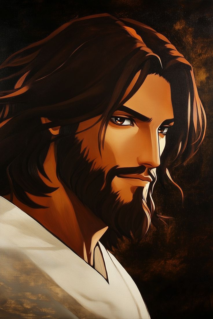 736x1104 Jesus wallpaper art. What does the Bible say about having a hot temper?