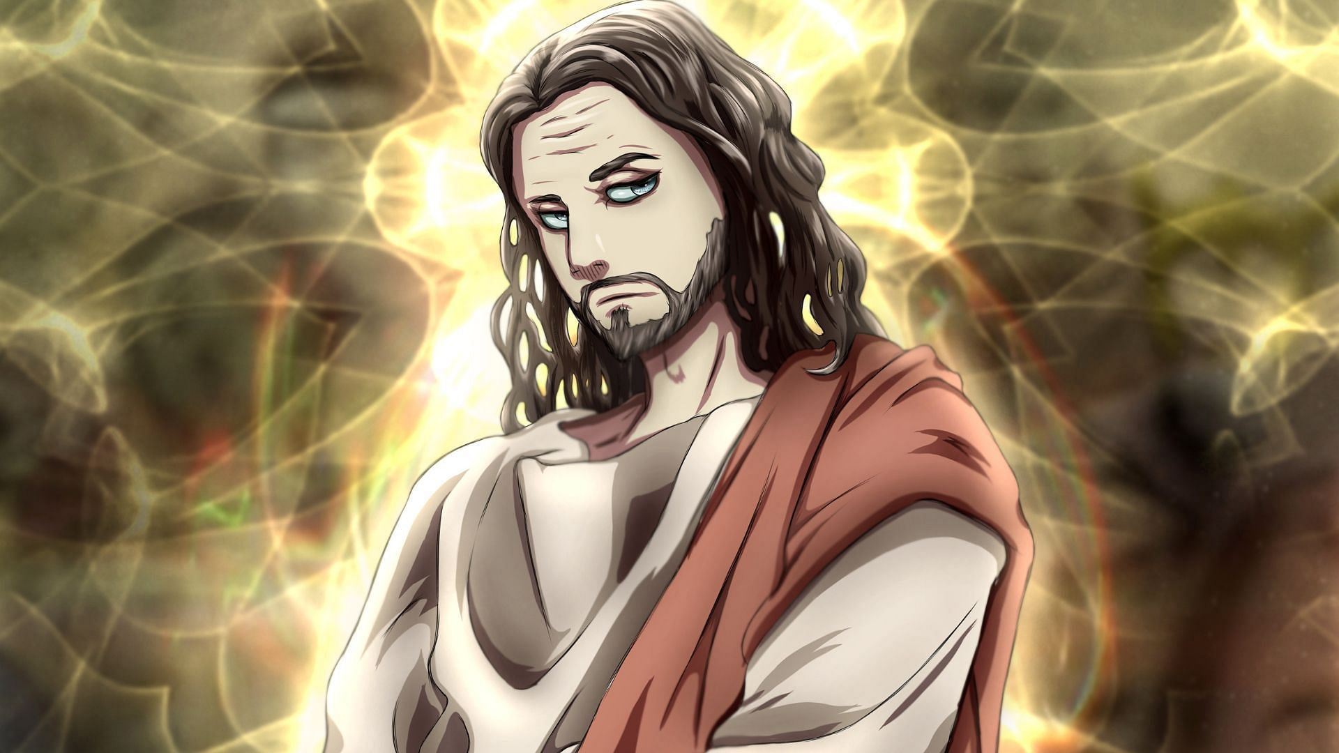 1920x1080 Anime Jesus Wallpaper
