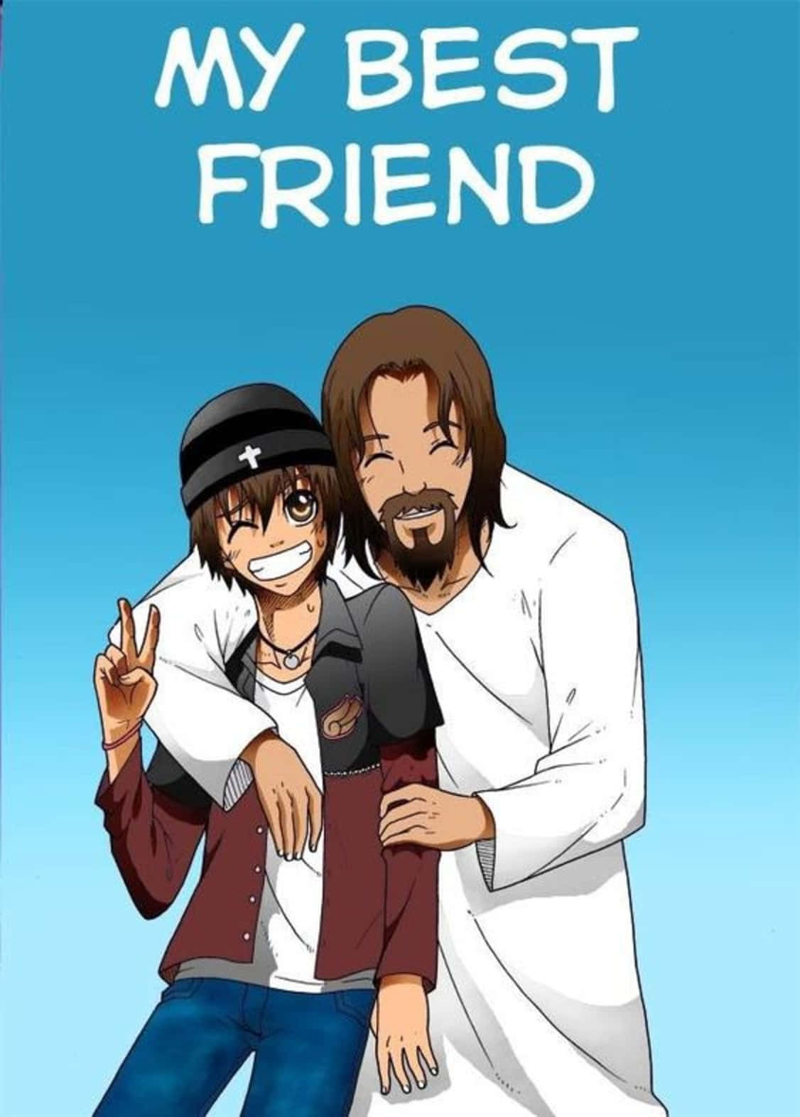 1126x1572 Download Cool Jesus Best Friend Wallpaper