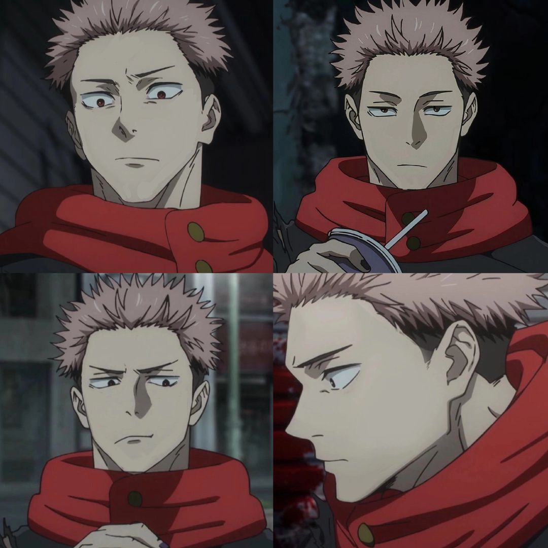 1080x1080 Comparisone between Yuji and Sukuna without his marks