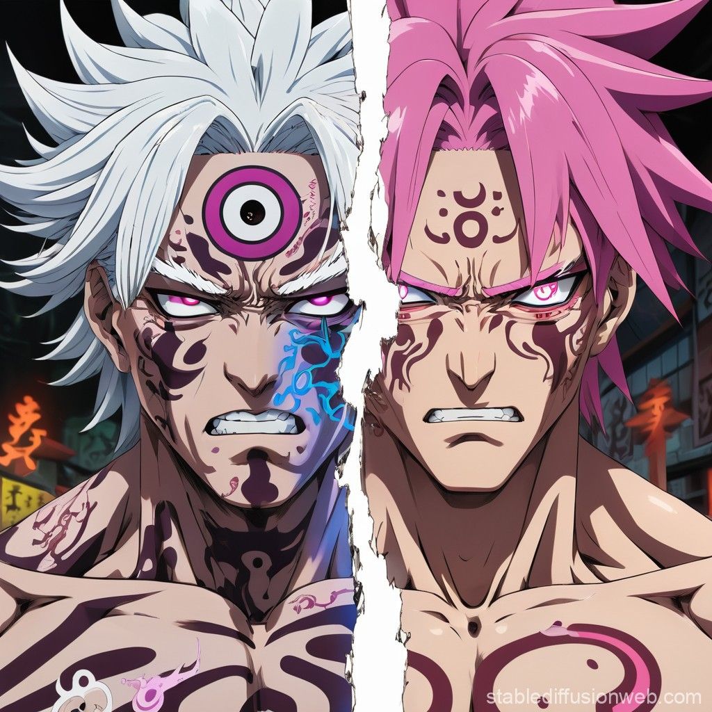 1024x1024 gojo vs sukuna the jujutsu no kaisen Prompts. Stable Diffusion Online