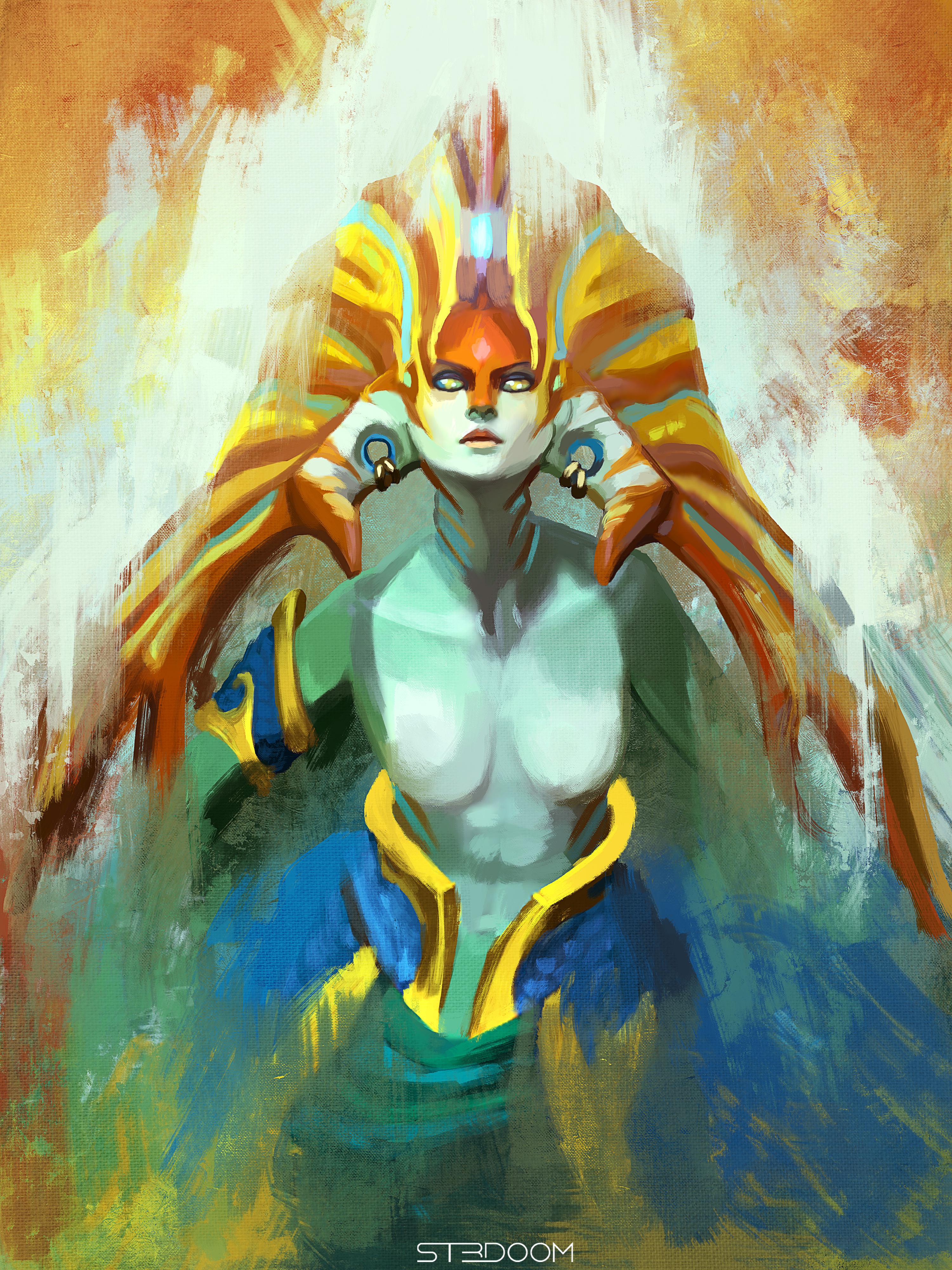 3000x4000 Naga Siren Fanart Hope you like it