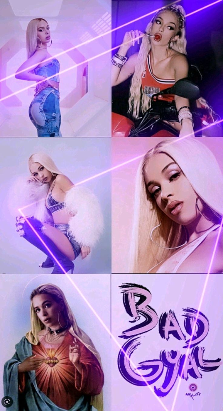 736x1352 wallpaper de bad gyal