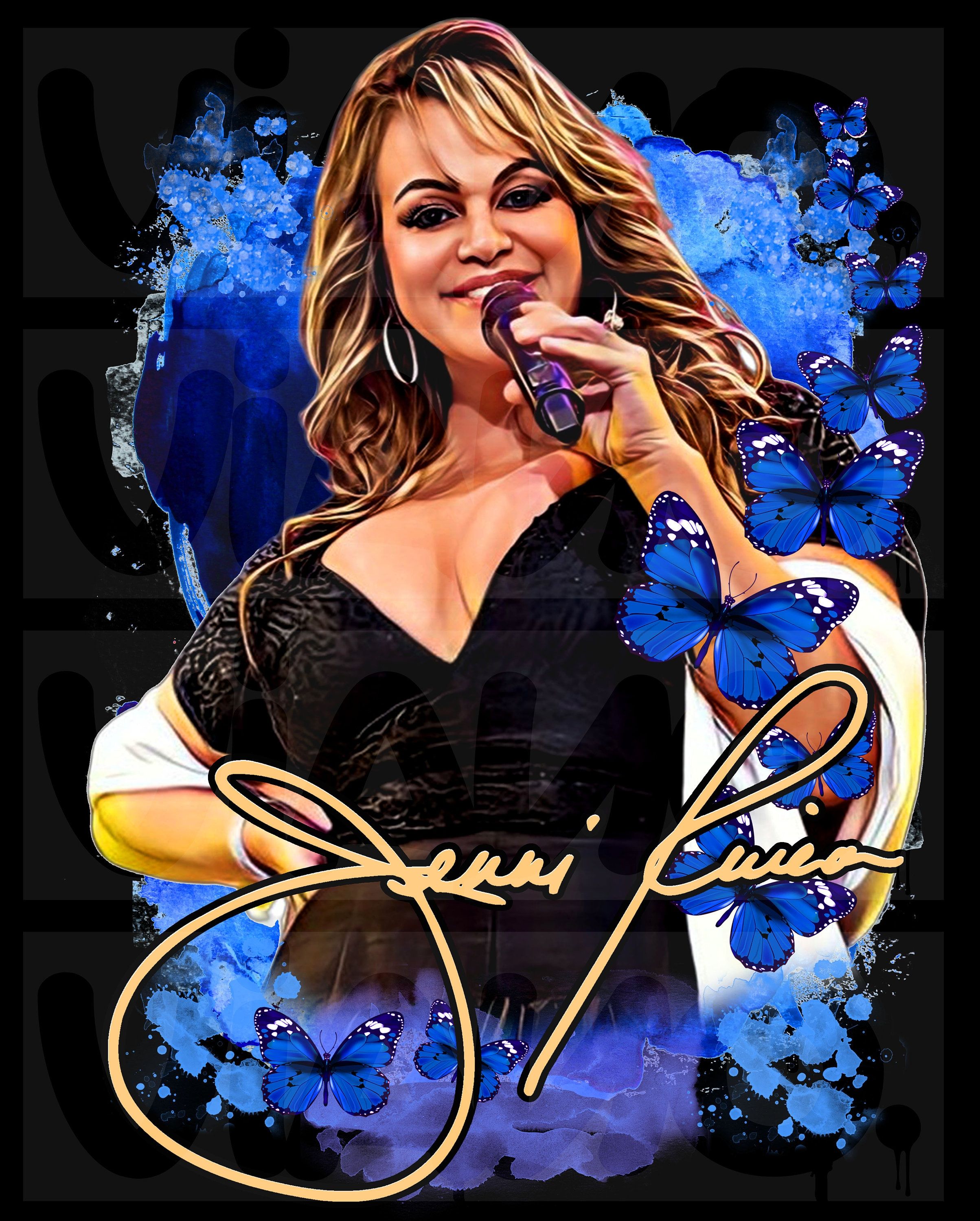 2407x3000 Jenni Rivera PNG, Digital Download File, Sublimation Design New Zealand