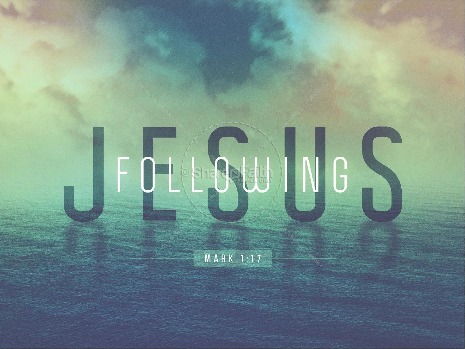1600x1200 ShareFaith Media Following Jesus Ministry PowerPoint