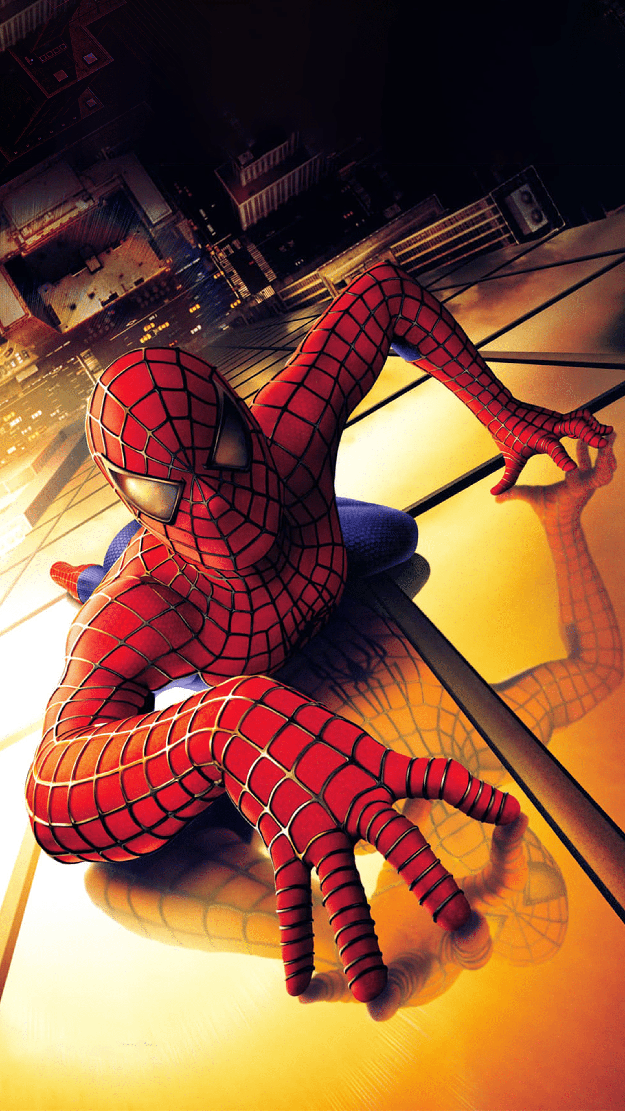 2160x3840 Removed The Text From Sam Raimi's Spider Man (2002) And Converted It Into A Mobile Wallpaper Format And Filled In The Gaps. [2160 X 3840] [2160 X 4677]