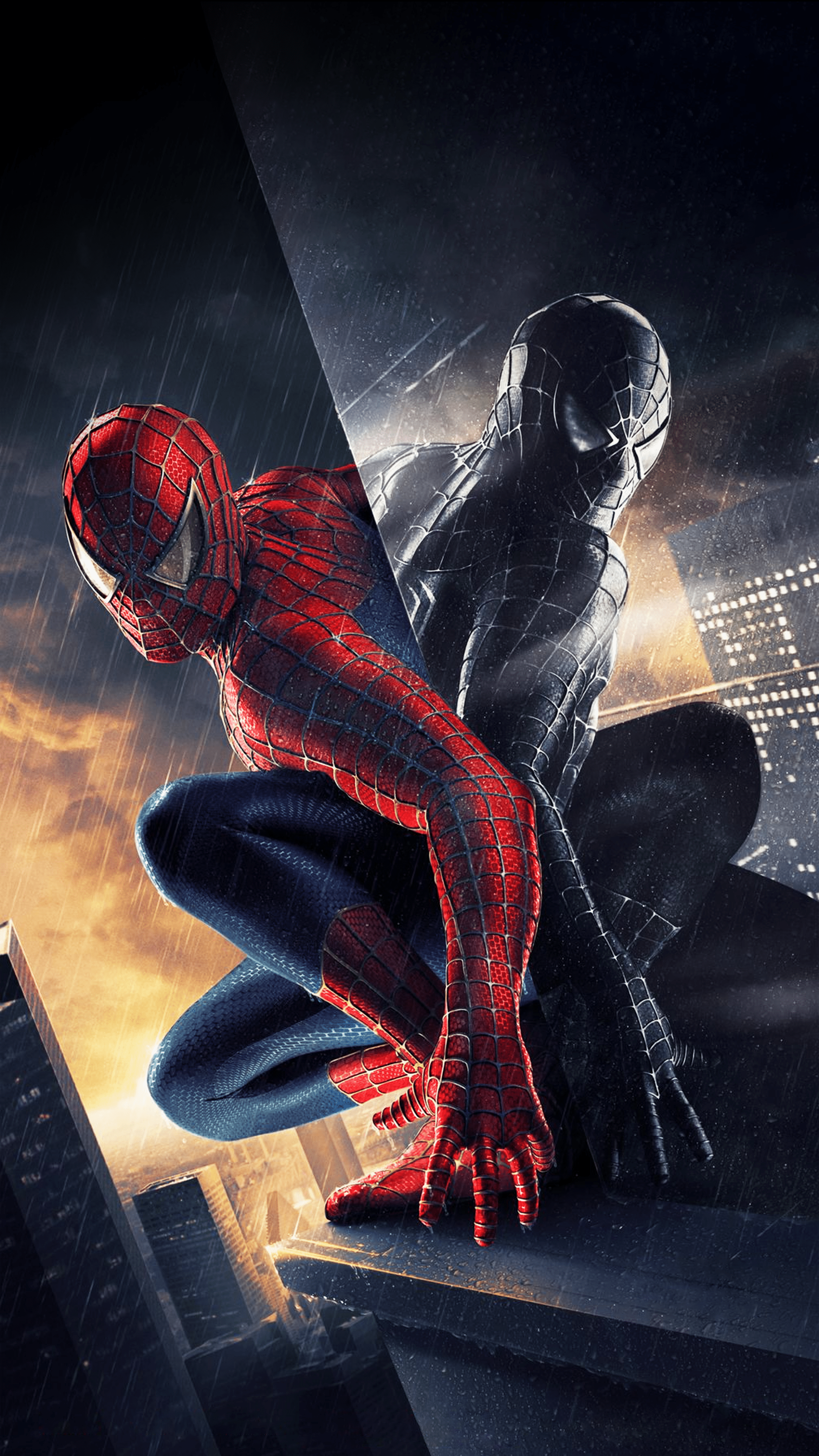 2160x3840 Removed The Text From The Sam Raimi Spider Man 3 Posters And Converted Them Into Mobile Wallpaper. (2007) [2160 X 3840] [2160 X 4677]