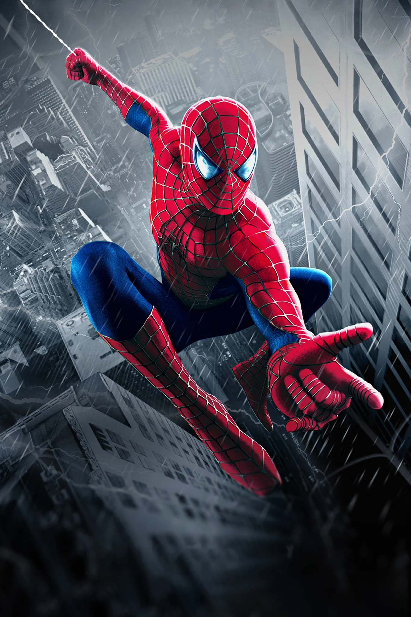 1365x2048 TextlessPoster على X: Enjoy Sam Raimi's Spider Man Trilogy HD Textless Poster. #SpiderMan #SpiderMan2 #SpiderMan3 #SamRaimi / X