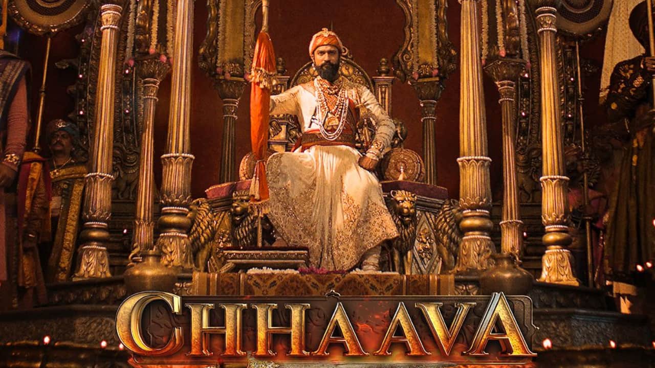 1280x720 Chhaava poster: Vicky Kaushal looks majestic as Sambhaji Maharaj