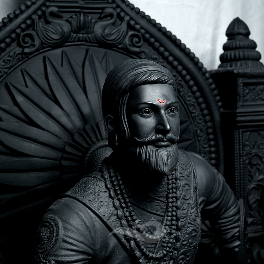 1000x1000 Buy Chhatrapati Shivaji Maharaj on Sinhasan 2.5 Feet