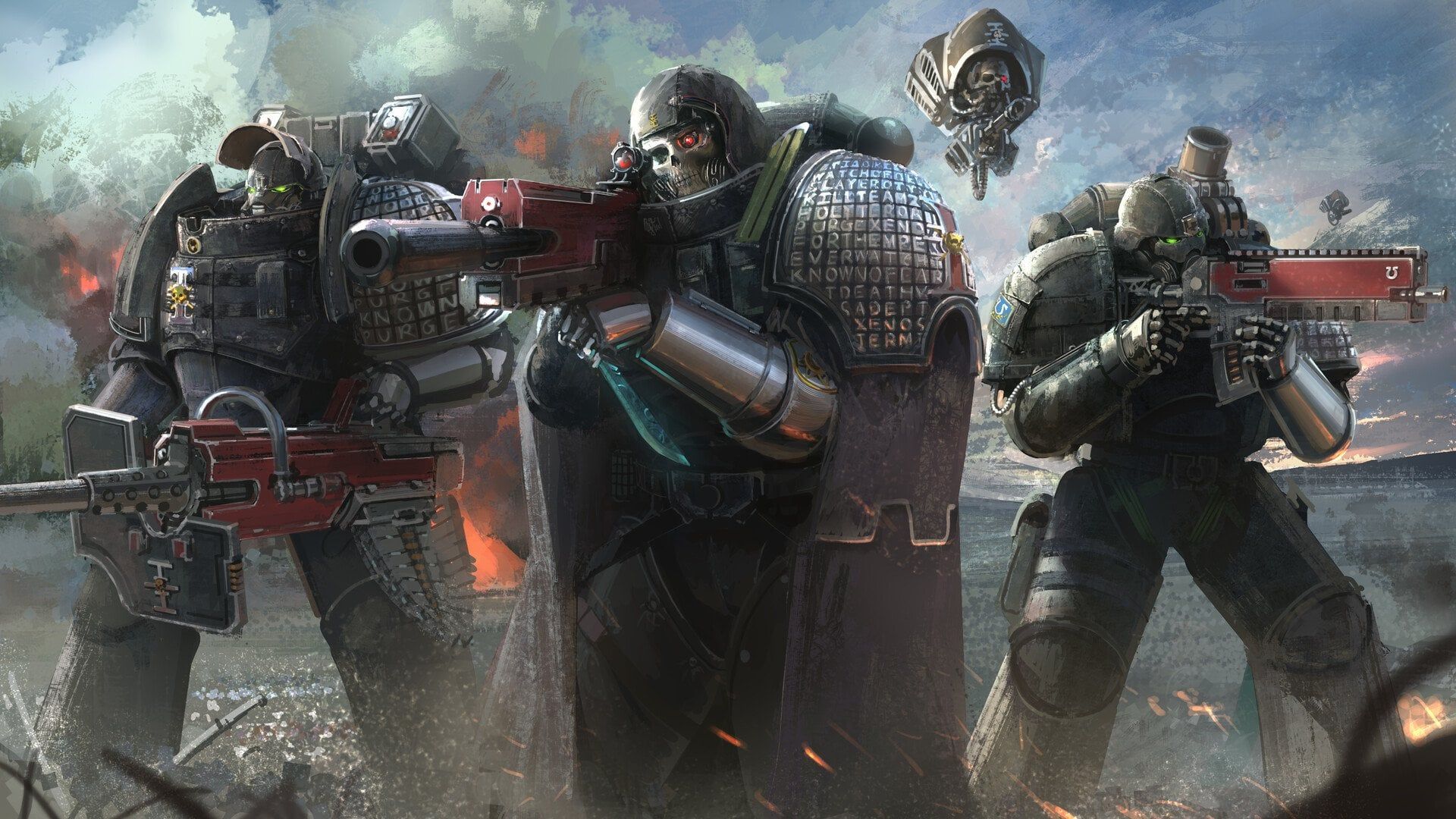 1920x1080 Death Watch By Ahn Hyoungsup [xpost From R ImaginaryWarhammer]