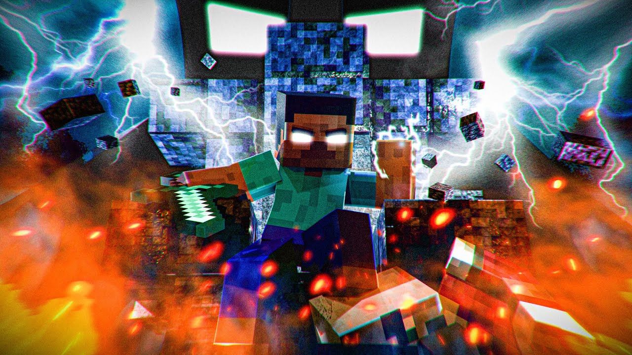 1280x720 Herobrine Vs Null MOVIE (Minecraft Animation)