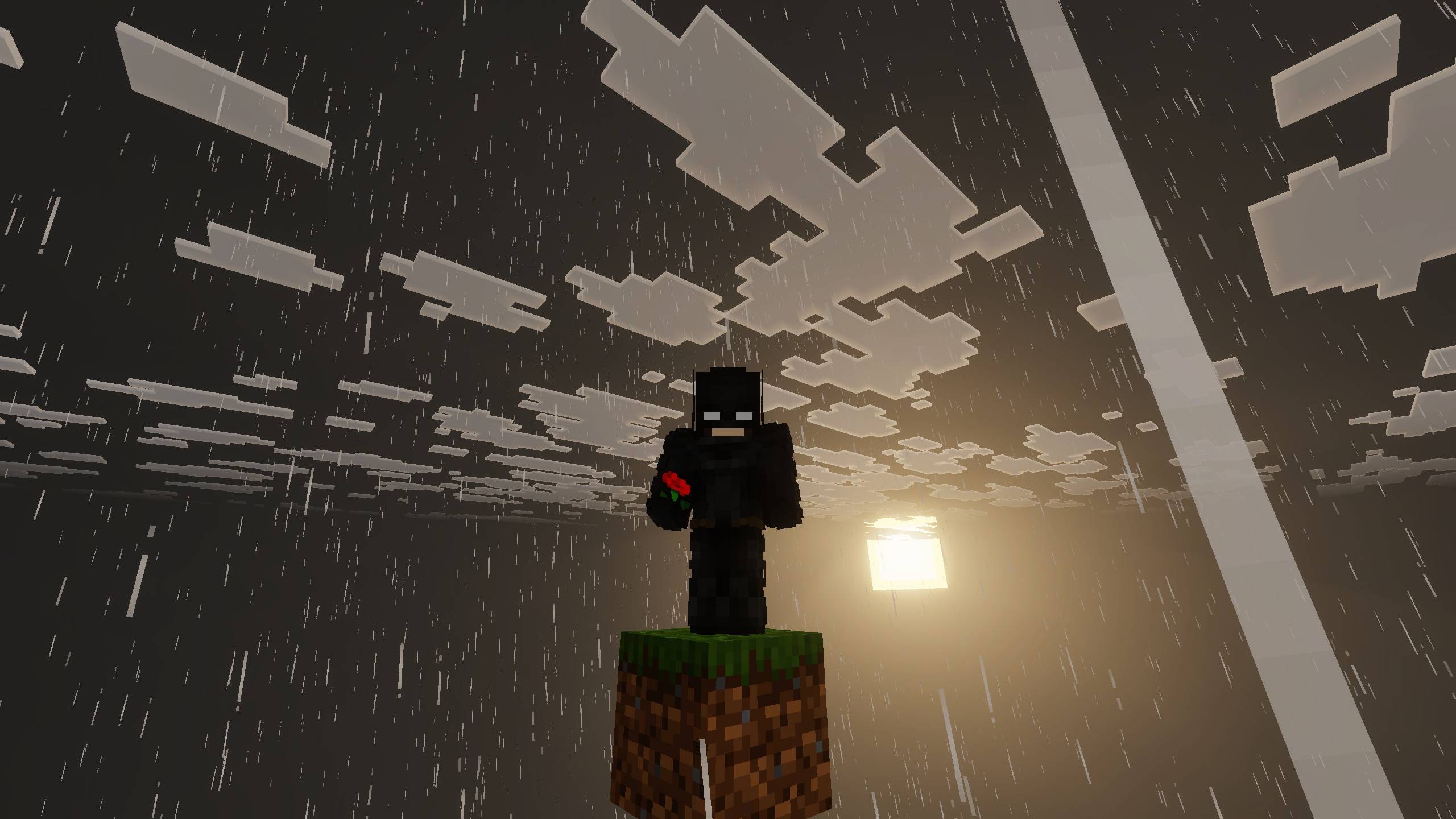 2560x1440 No Blocks World. Void World. Template Empty World Bedrock Maps