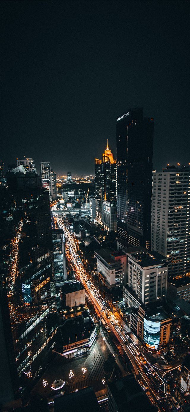 640x1385 Bangkok iPhone X Wallpaper