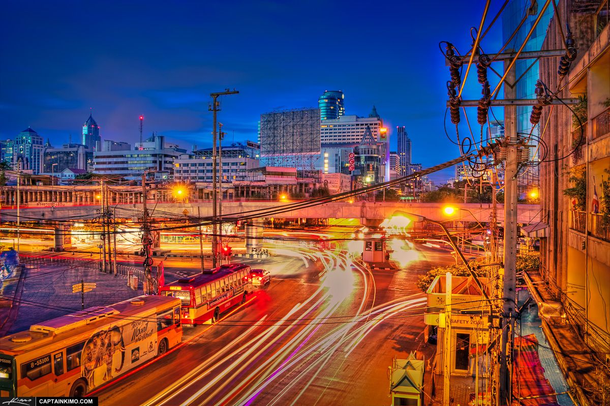 1200x799 Another Nighttime Image from Early Morning in Bangkok Thailand. HDR Photography