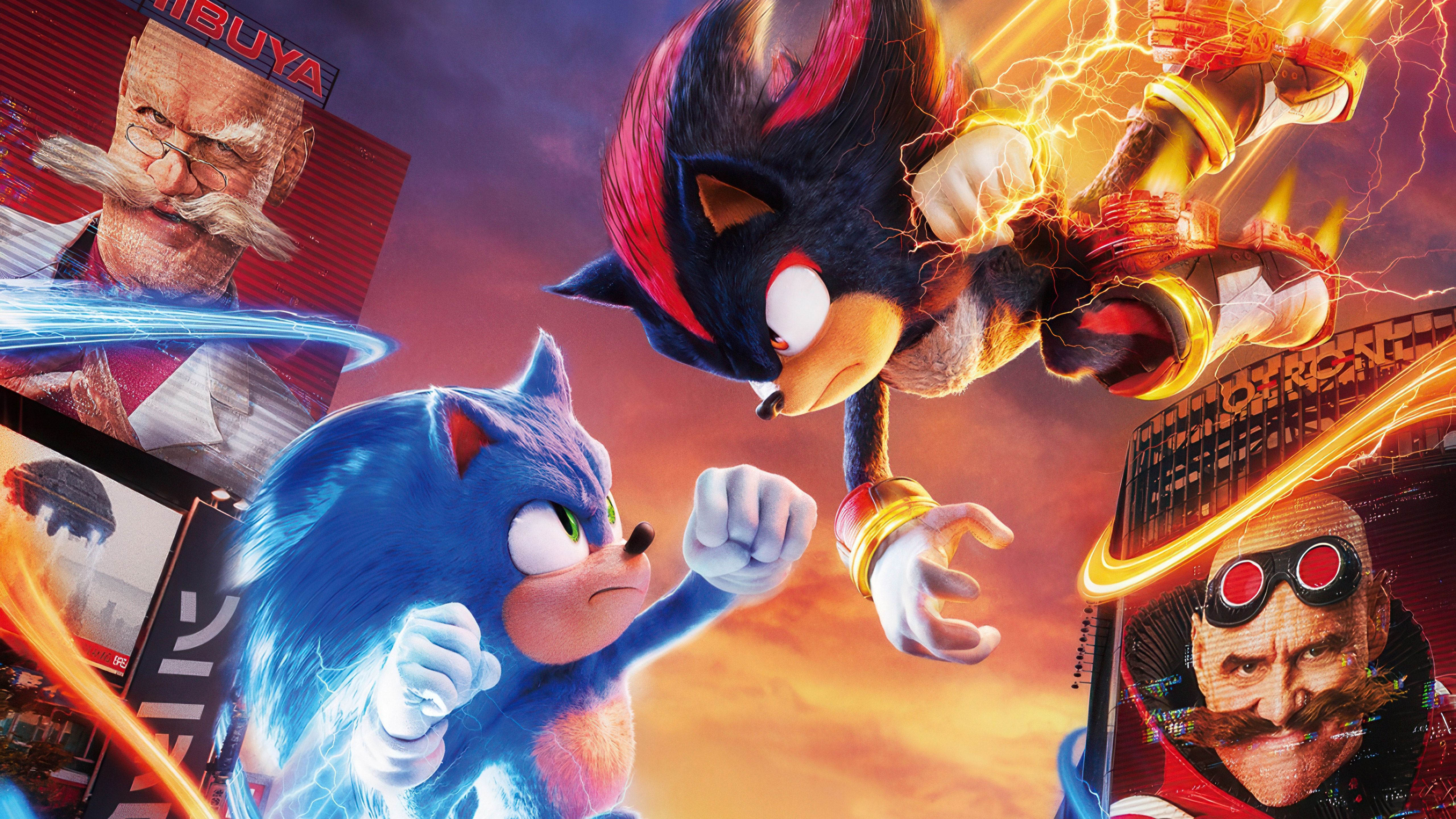 5120x2880 Sonic the Hedgehog 3: Epic 4K Ultra HD Wallpaper Showdownx2880