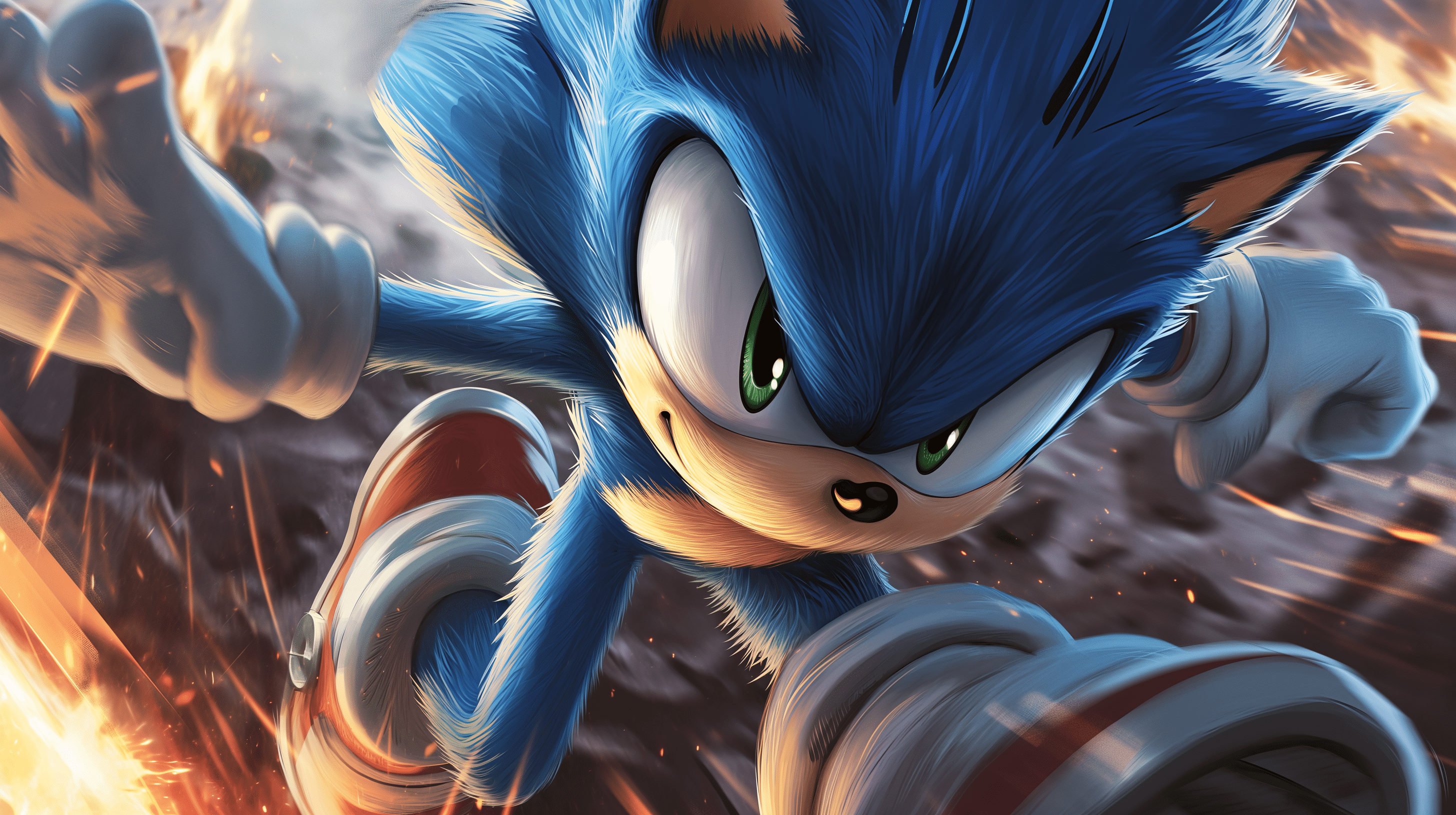 2912x1632 Sonic The Hedgehog Wallpaper and Background: Free HD Download