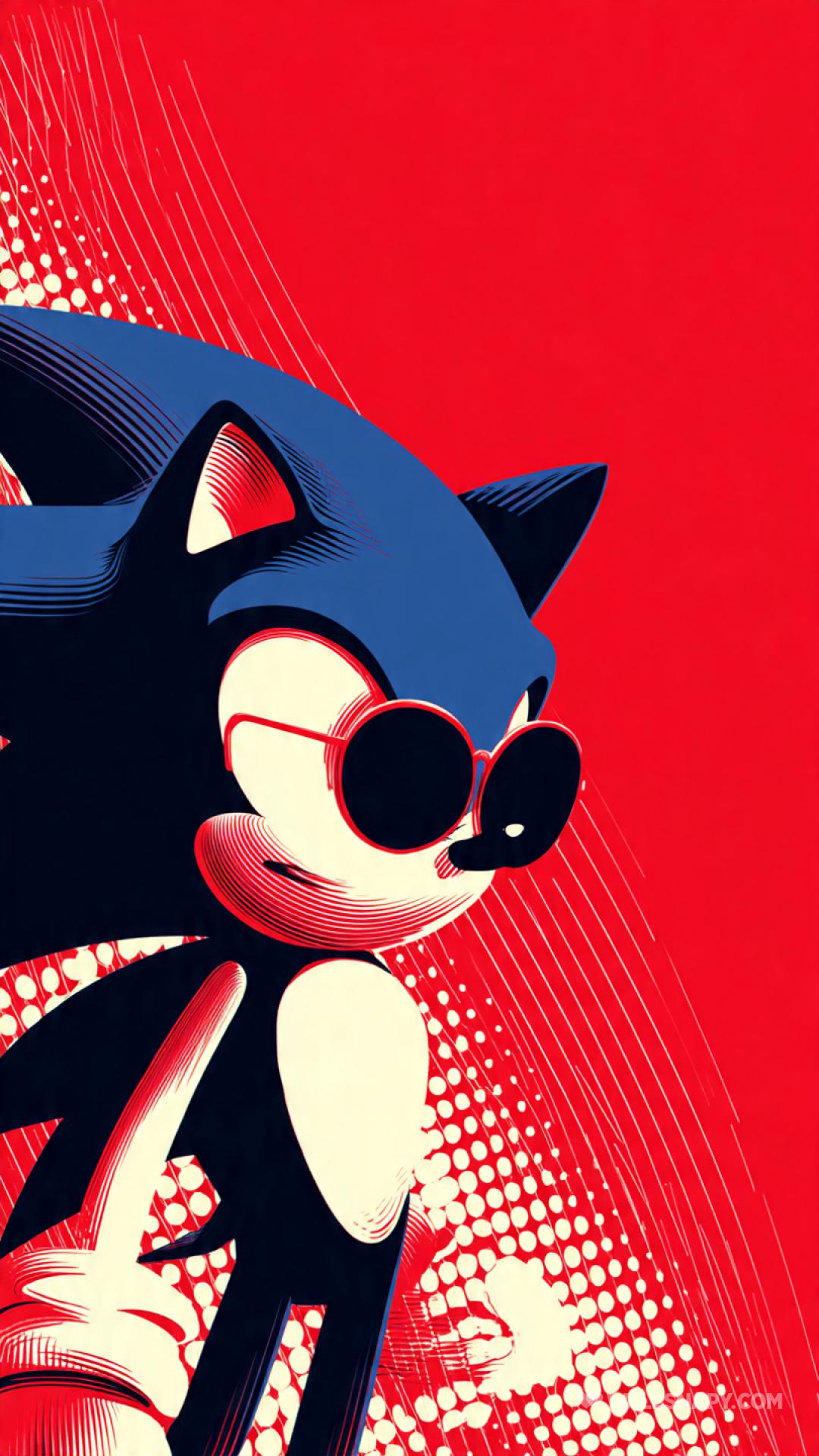 1080x1920 Sonic home minimal 4k wallpaper