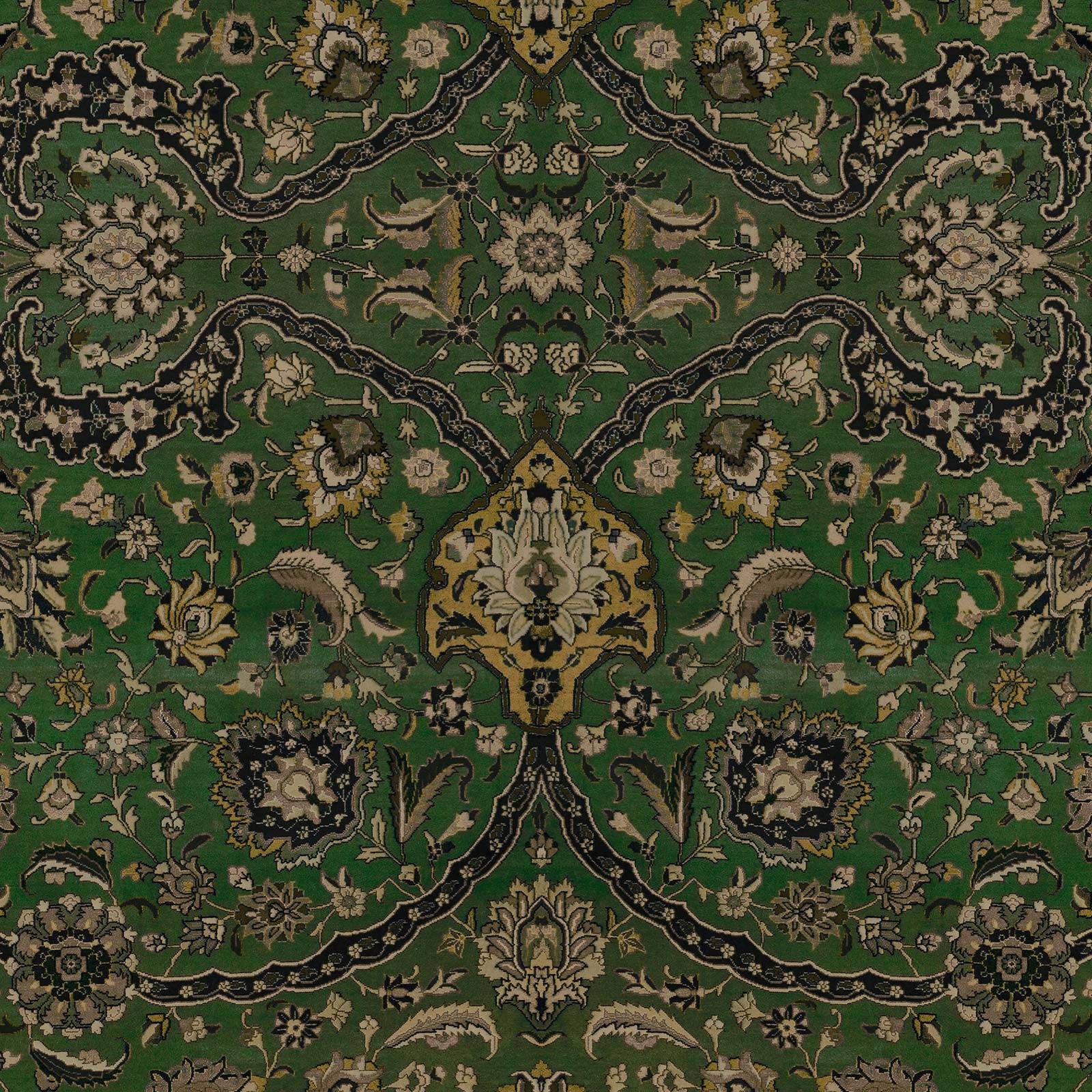 1600x1600 House of Hackney Juniper Green Carpet 100% FSC Wallpaper ZANJAN