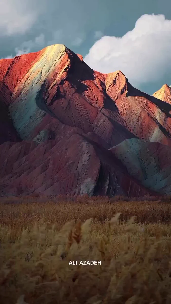 675x1200 The famous colorful mountains known as Aladağlar around Zanjan