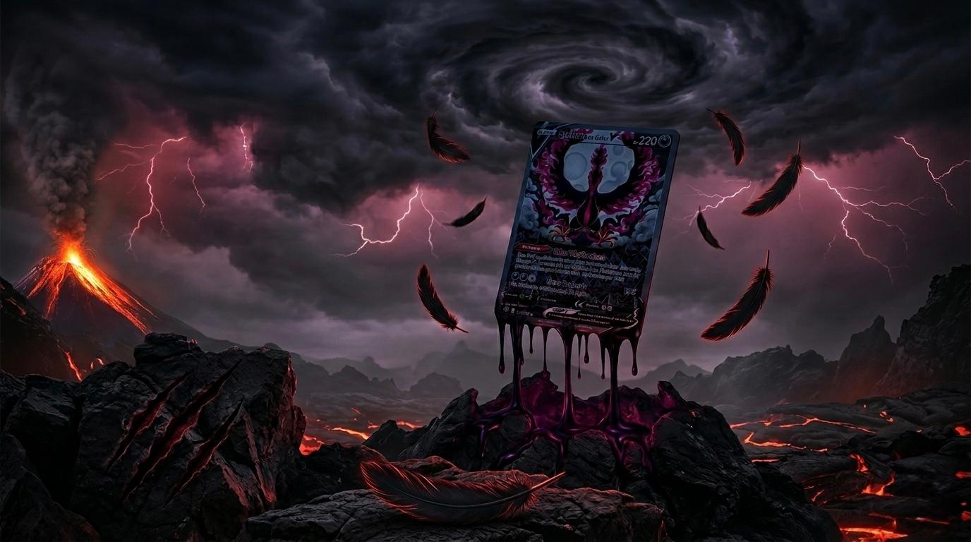1376x768 Galarian Moltres V Alt Art price: Chilling Reign value. PokéItem