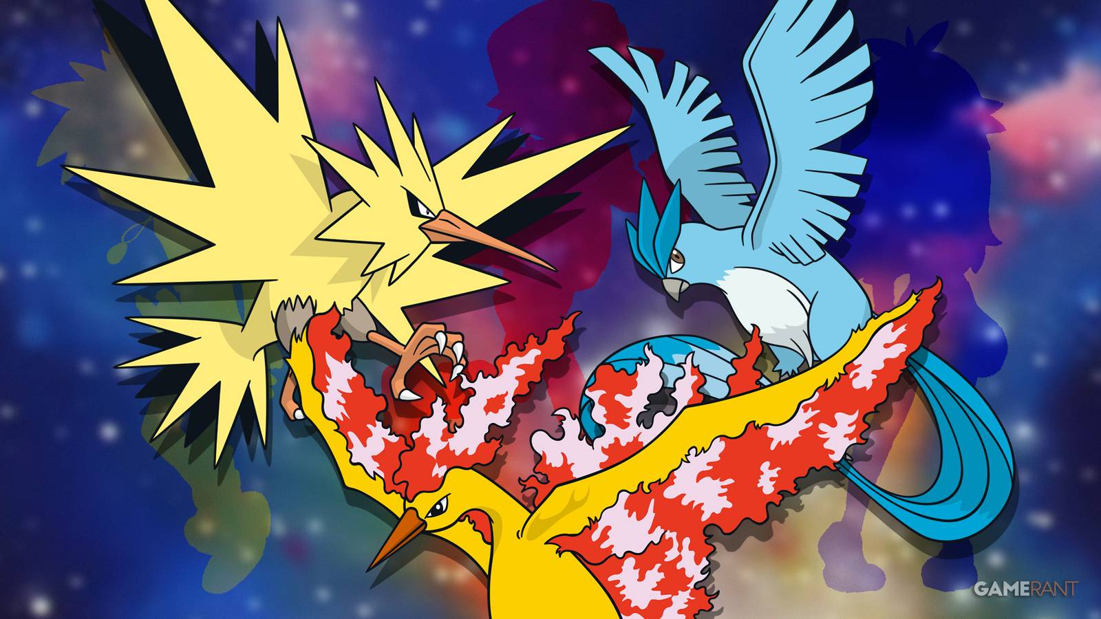 1600x900 Pokemon Fan Art Imagines What the Legendary Birds Would Look Like as Humans