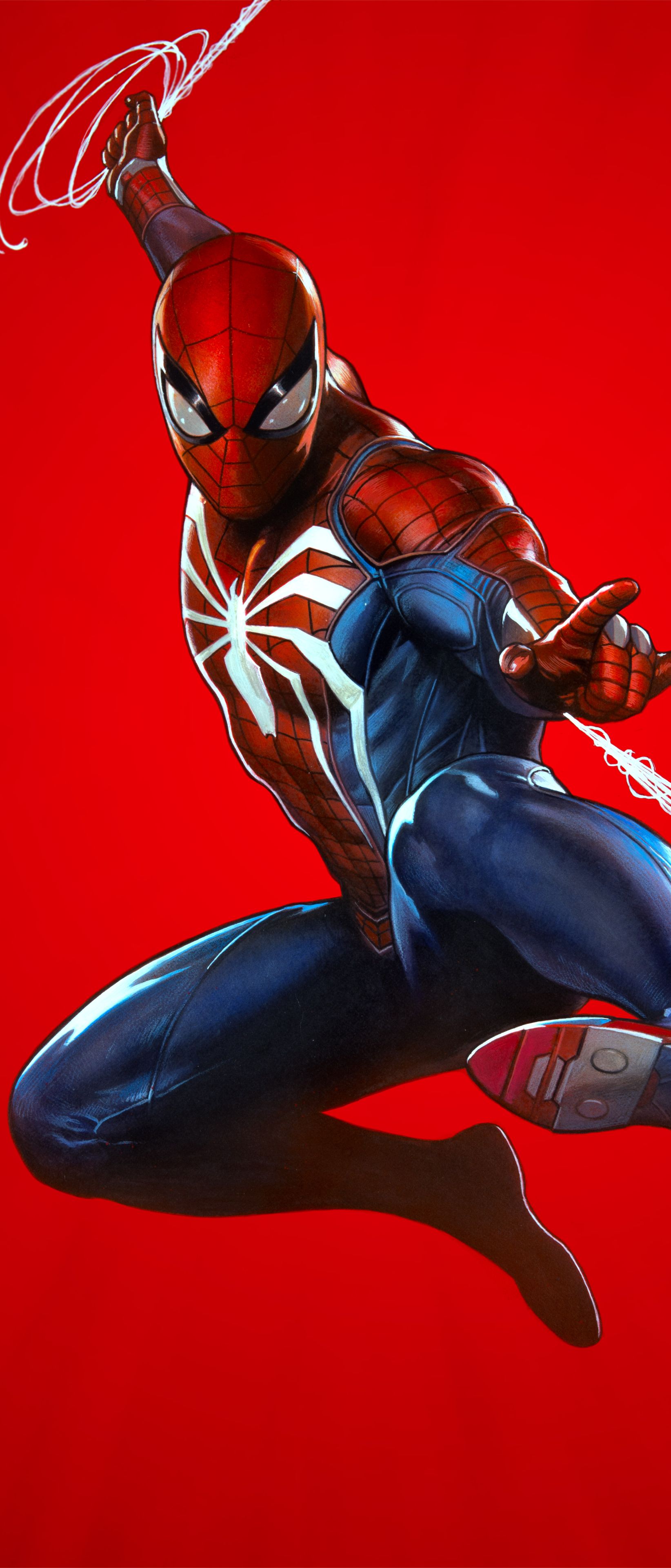 1644x3840 Desktop wallpaper: Spider Man (Ps4), Spider Man, Video Game 4K free download for PC. 1188251