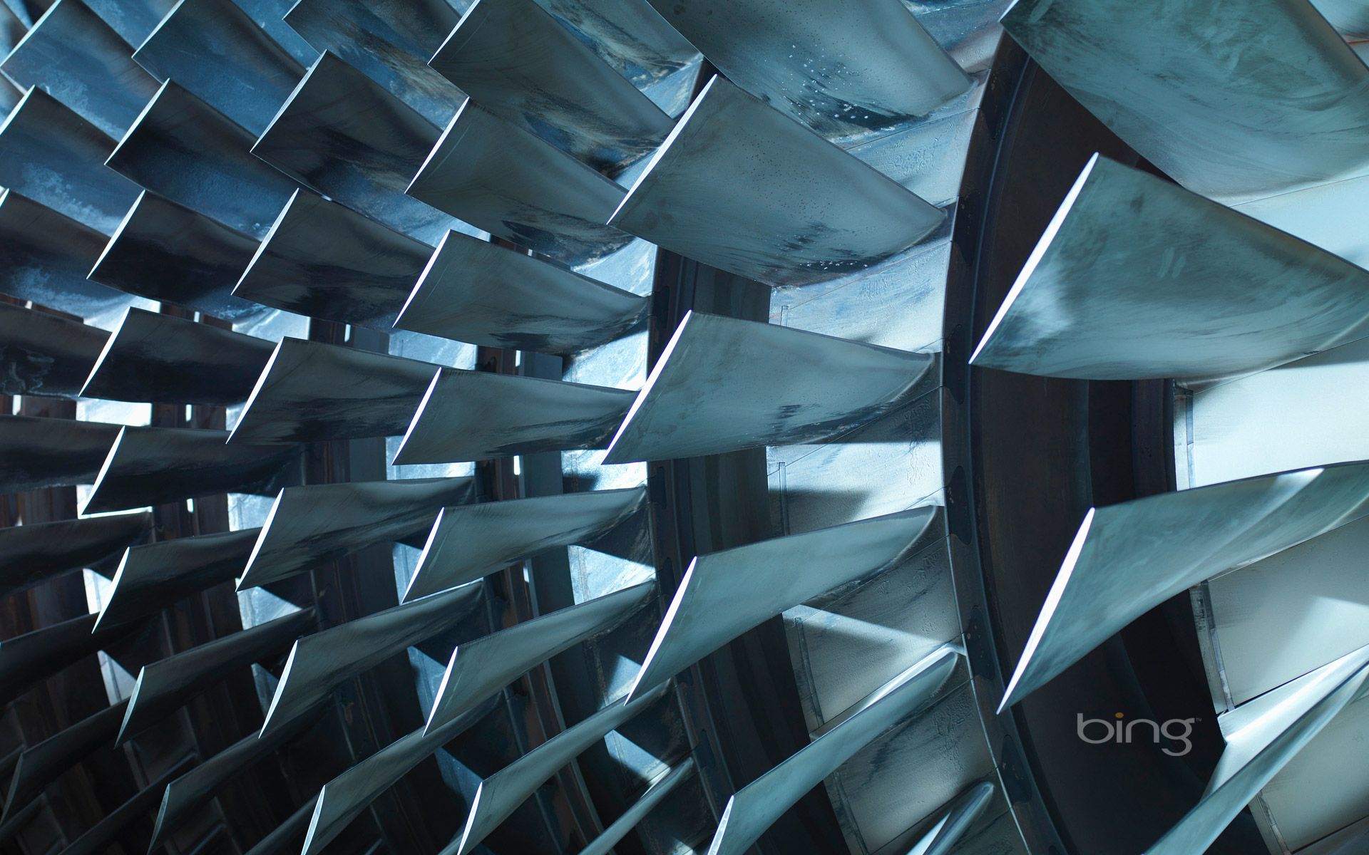 1920x1200 Detail Of A Steam Turbine In An Electricity Generating Power Plant Wallpaper