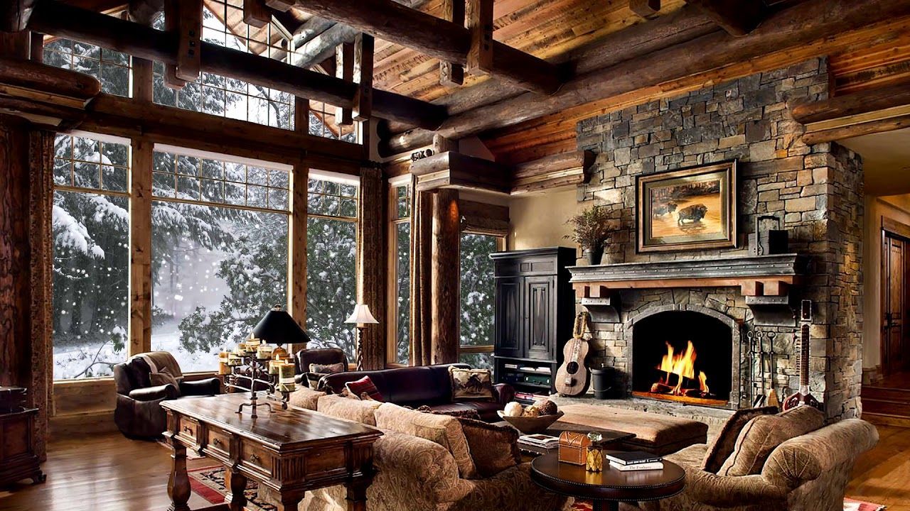1280x720 Winter Home Cozy Wallpaper