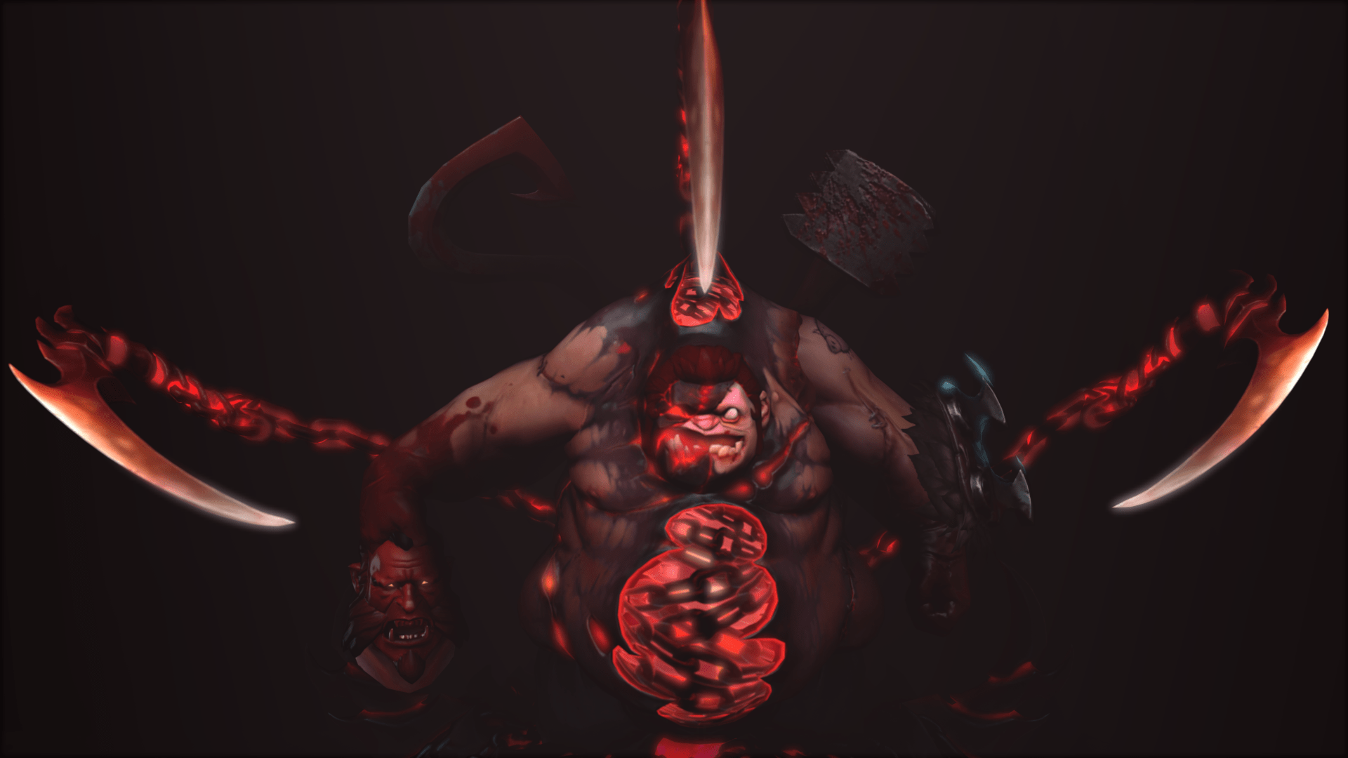 1920x1080 Pudge Arcana Wallpaper