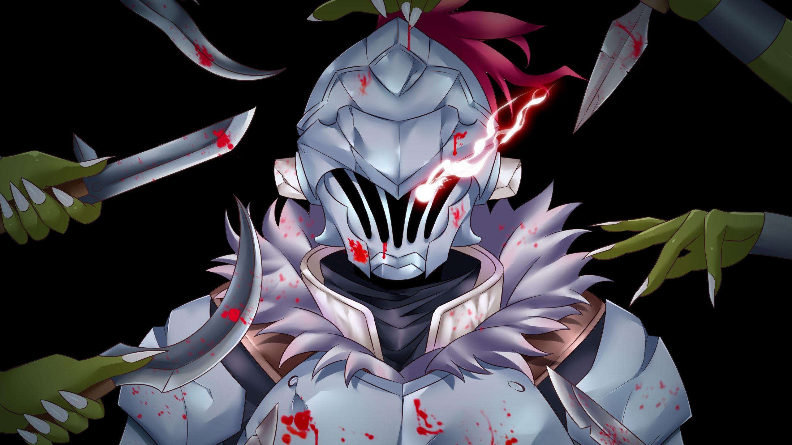 2560x1440 Download Anime, Goblin Slayer, knight, art wallpaper, 2560x Dual Wide, Widescreen 16: Widescreen