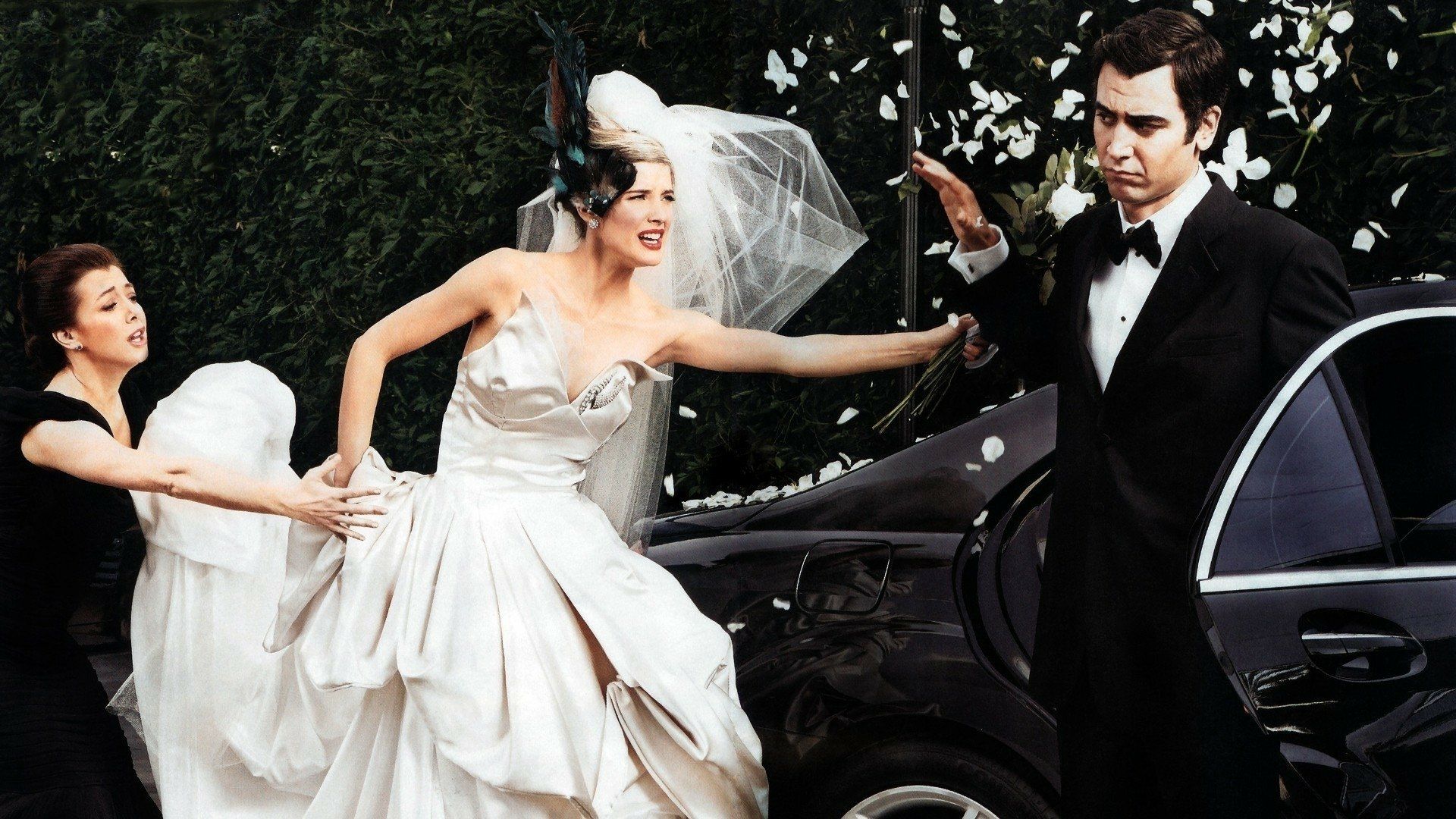 1920x1080 Download Robin Scherbatsky Alyson Hannigan Lily Aldrin Cobie Smulders Josh Radnor Ted Mosby TV Show How I Met Your Mother HD Wallpaperx1080