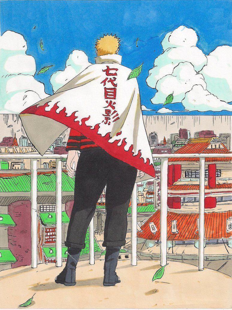 774x1033 Naruto Hokage Phone Wallpaper