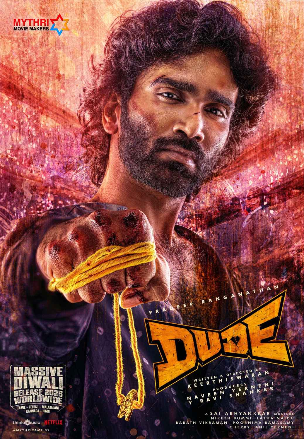 1038x1500 Dude Movie UHD Stills Posters & Wallpaper. Pradeep Ranganathan Mamitha Baiju Stills 4 Free