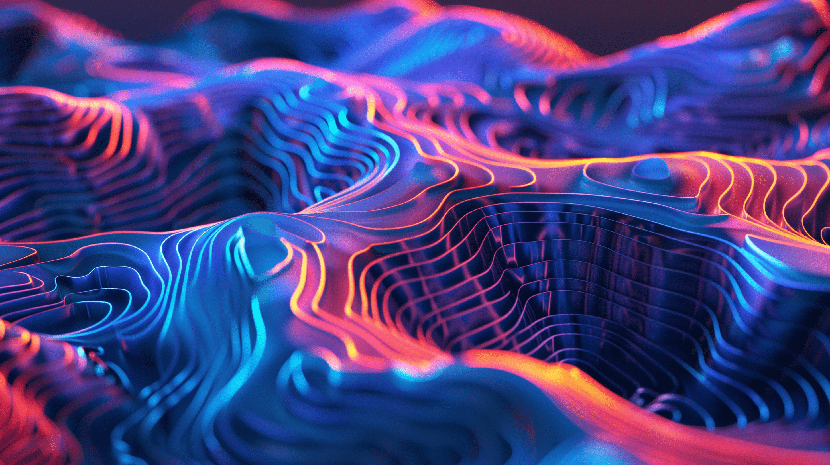 2912x1632 Topography Wallpaper and Background