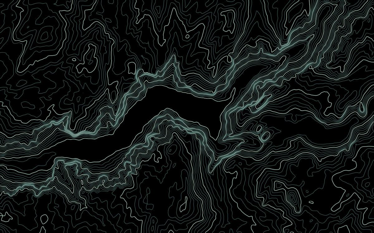 1200x750 OC topowall: themeable topography wallpaper